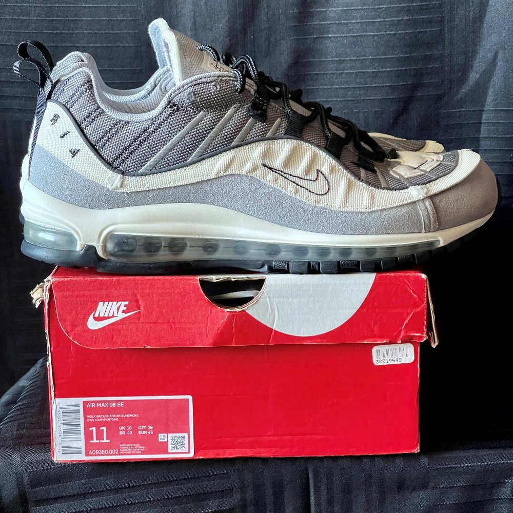 Men's Nike Air Max 98 SE Inside Out Edition Wolf Grey